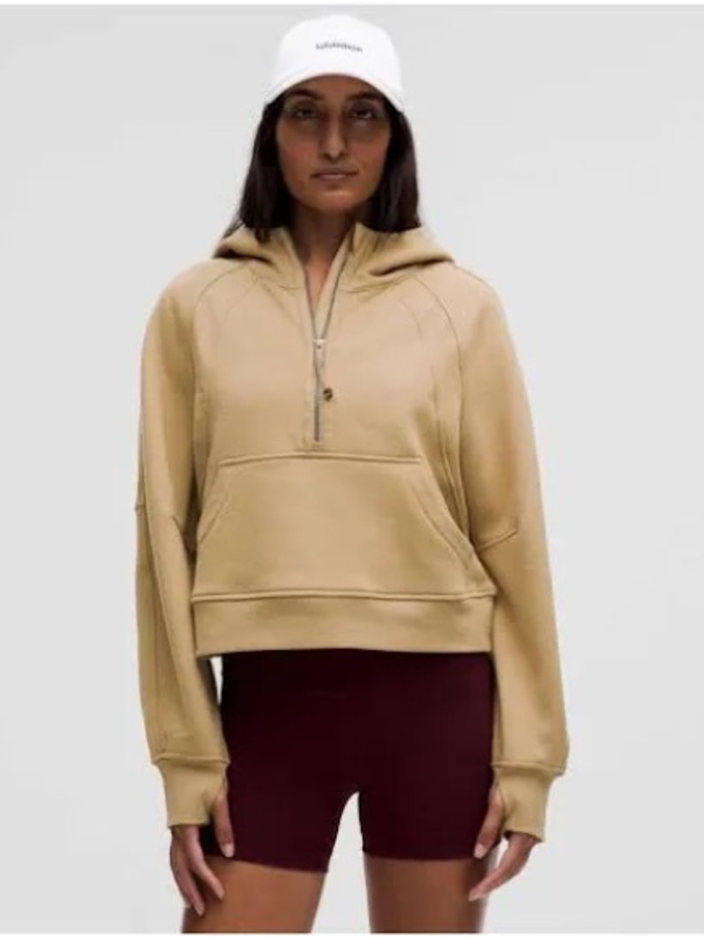 Lululemon Half Zip Cropped Scuba XS/S